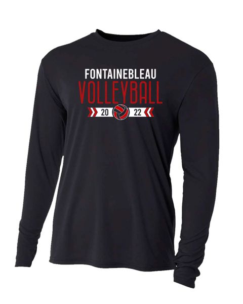 FHS Volleyball Long Sleeve T-Shirt (2 Color Design)