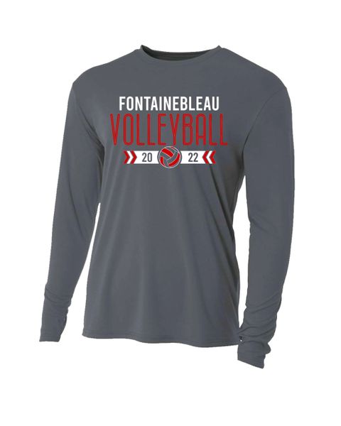 FHS Volleyball Long Sleeve Dryfit (2 Color Design)