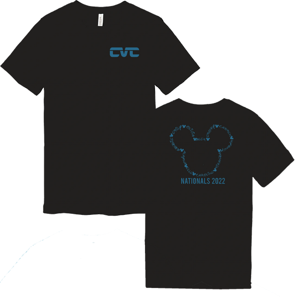 CVC Volleyball Black Heather Shirt