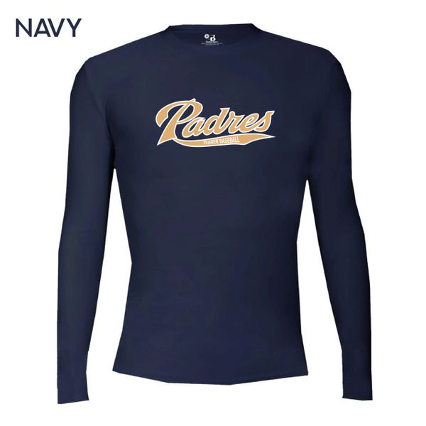 Padres Pro-Compression Long Sleeve T-Shirt