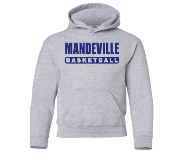 Mandeville High Basketball Full Front Hoodie