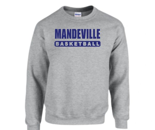 Mandeville High Basketball Crew Neck Sweatshirt