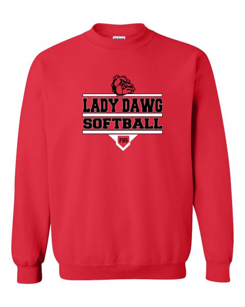 FHS Softball Crew Sweatshirt 2