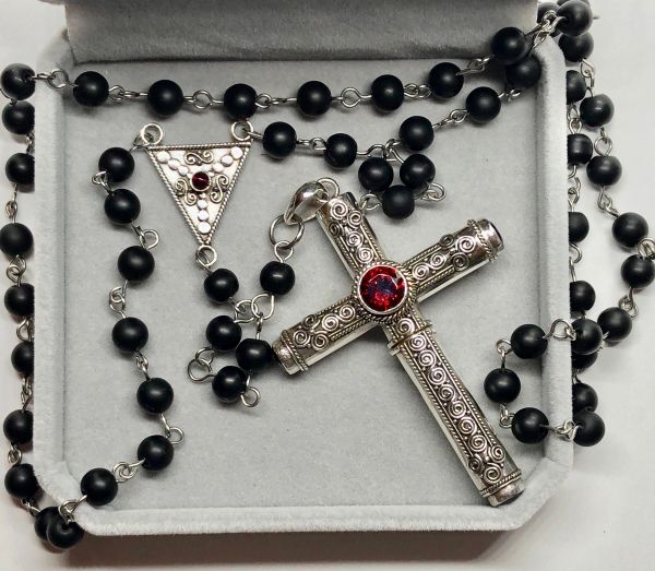 Cruel Intentions Stash Cross - 925 Sterling Silver Bun Design with ...