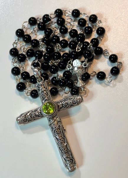 Cruel Intentions Stash Cross - 925 Sterling Silver Dots Design with ...
