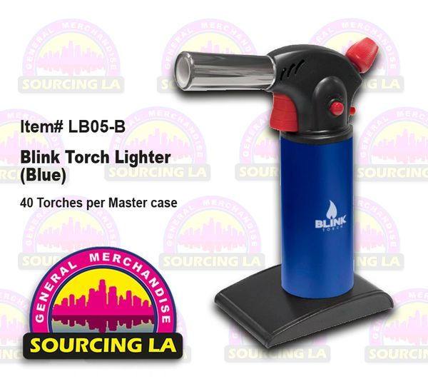1x Torch Blink LB05 Refillable Butane Torch | Adjustable Flame