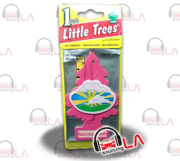 Little Trees Hanging Car and Home Air Freshener, Morning Fresh(Pack of 24)