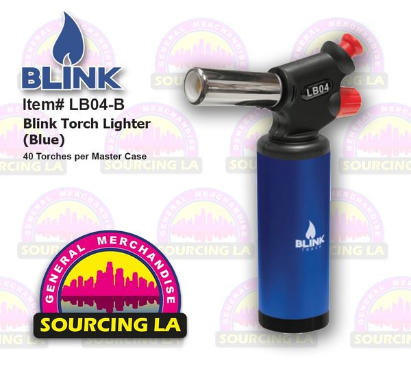 1x Torch Blink LB04 Refillable Butane Torch | Adjustable Flame