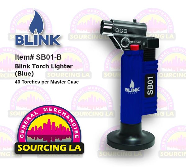 1x Torch BLINK TORCH SB01 Refillable Butane Torch | Adjustable Flame