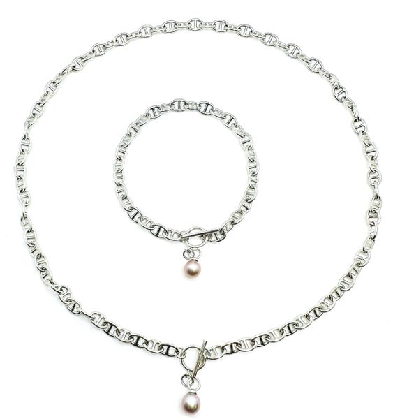 Silver Jewelry Set LST236