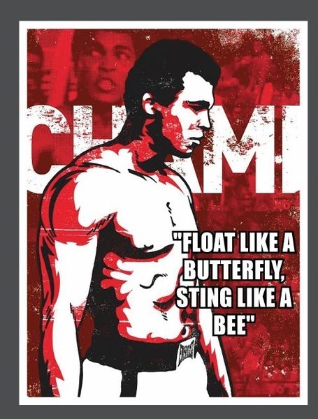 Muhammad Ali T Shirt Float Like A Butterfly Sting Like A Bee Www Mytshirtweb Com