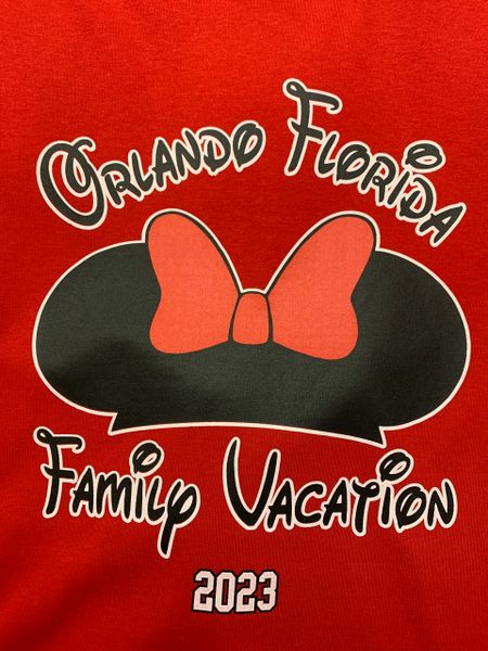 Orlando Family Vacation Girl 2023