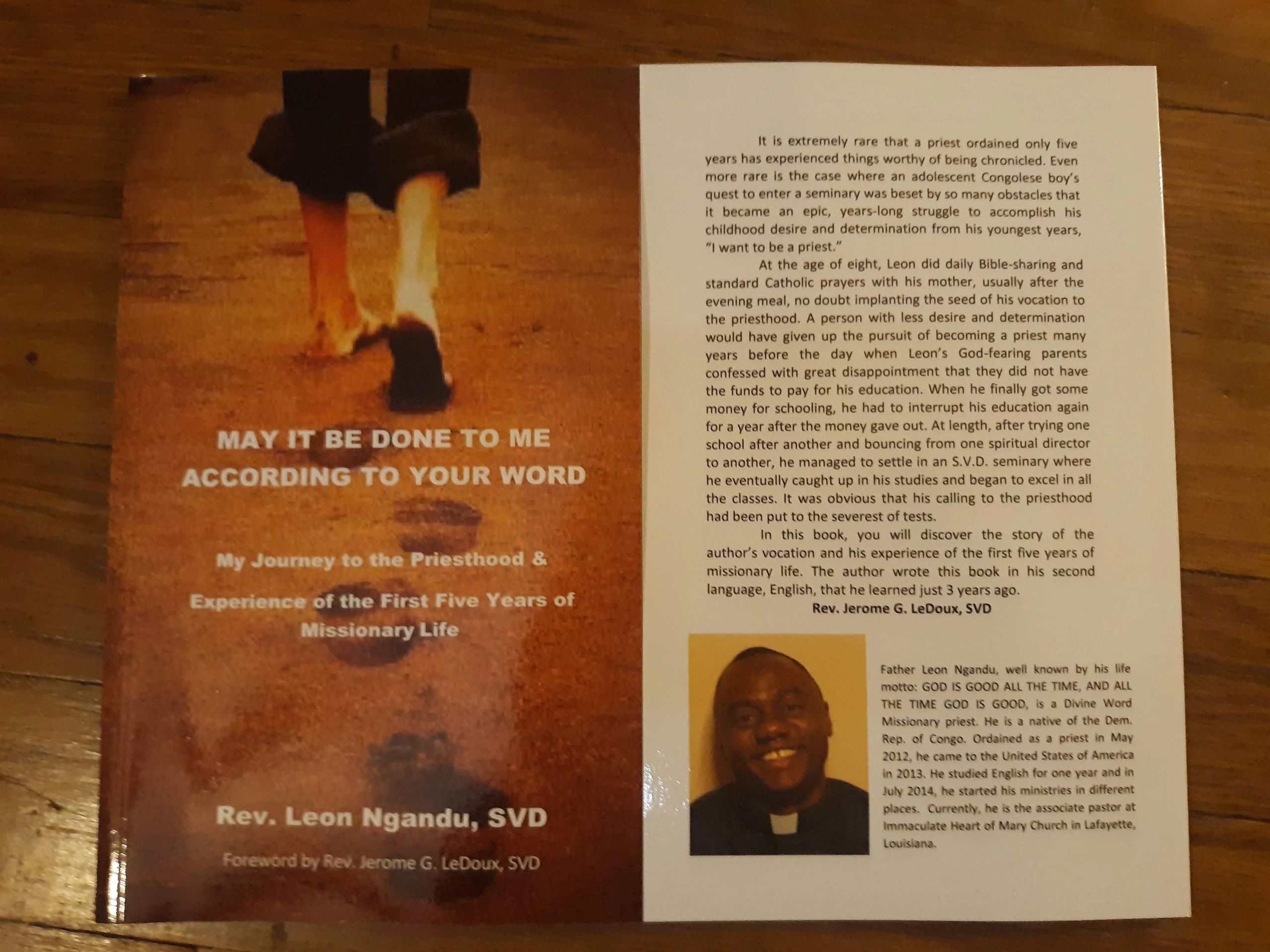 Fr. Leon's book about his journey to the priesthood and his experience as a priest.