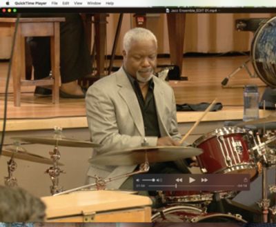 Instructor Leon Joyce, Jr. has performed with Ramsey Lewis, Nancy Wilson, Smokey Robinson, Teena Mar