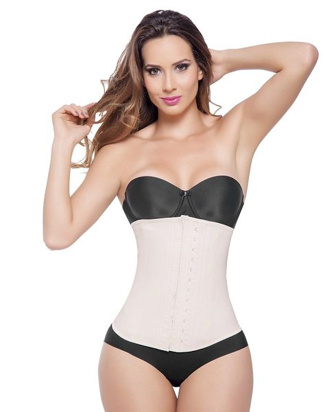 Generic Waist Trainer for Women Latex 3 Straps Waist Cincher Plus Size Waist  Training with Hook&Eyes (XX-Large), Black at  Women's Clothing store
