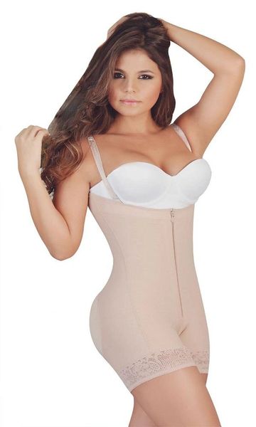 Medical Grade Front Zipper Low Back Reinforcing Body Shaper With