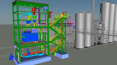 3D CAD BIM Model
Industrial Design
Revit
Autocad
Plant 3D