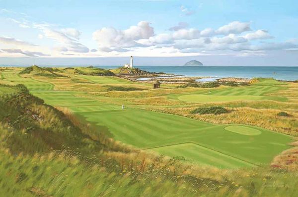 Turnberry 11th and 12th. Official Print