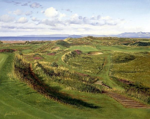 Royal Troon, Postage Stamp. 8th Hole.