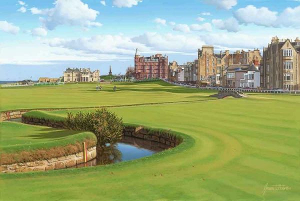 St. Andrews Old Course. 2005 Official Open Championship Print