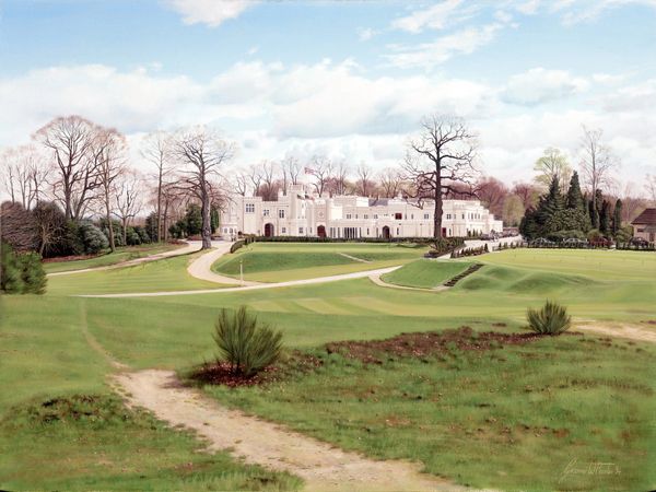 Wentworth Golf Club, England. First Fairway.