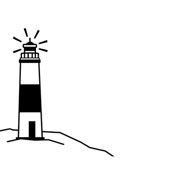 Lighthouse Embossing Folder (4.25"x5.75") by Darice