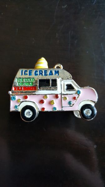 Ice Cream Truck Pendant (45mm long)