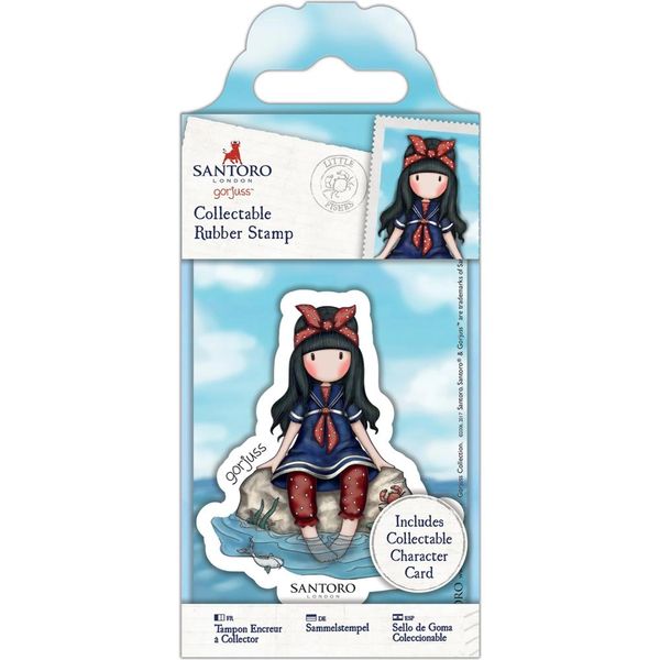 No 41 Little Fishes Gorjuss Mini Stamp By Santoro Scrapbooking Cardmaking Stamping Supplies Embellishments Paper