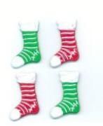 Christmas Stocking brads by Eyelet Outlet