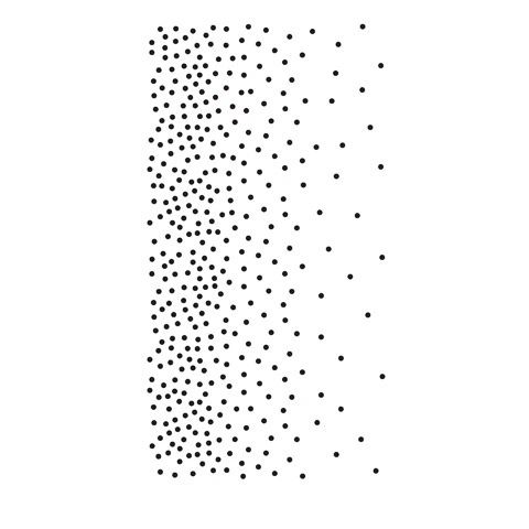 Falling Dots (Snow) Embossing Folder (4.24"x5.75") by Darice