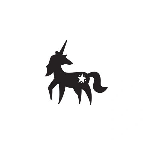 Unicorn Embossing Folder (4.24"x5.75") by Darice