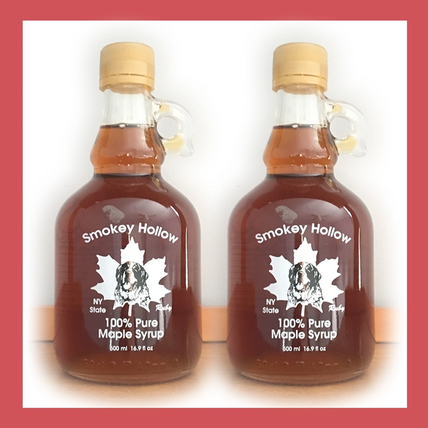 16 oz Maple Syrup Bottle with Flip Top