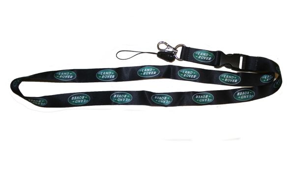 LAND - ROVER CAR MODEL LOGO LANYARD KEYCHAIN PASSHOLDER NECKSTRAP .. CLASP AT THE END .. 20" INCHES LONG .. HIGH QUALITY .. NEW