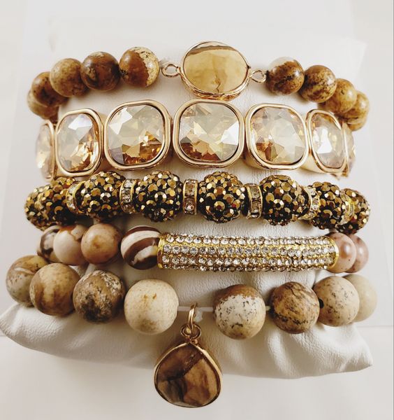 Sand Storm Bracelet Stack