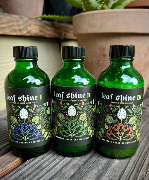 Leaf Shine I  Mountain Organics Botanicals