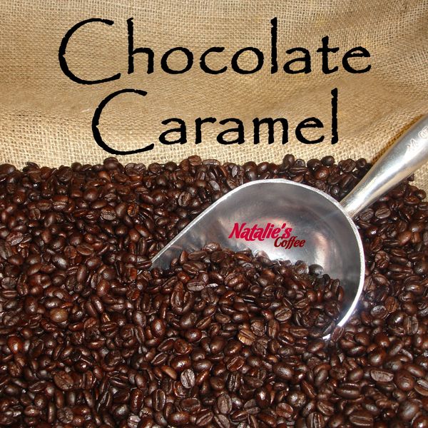 Chocolate Caramel Fresh Roasted Gourmet Flavored Coffee