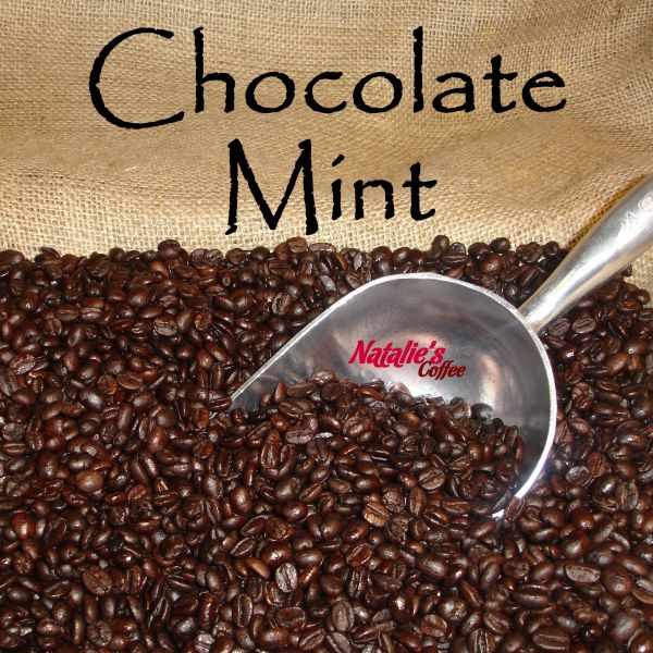 Chocolate Mint Fresh Roasted Gourmet Flavored Coffee