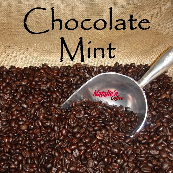 Chocolate Mint Fresh Roasted Gourmet Flavored Coffee