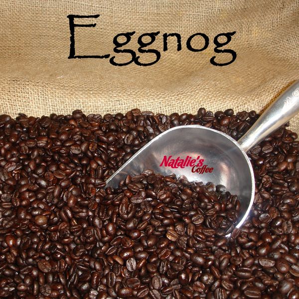 EggNog Fresh Roasted Gourmet Flavored Coffee