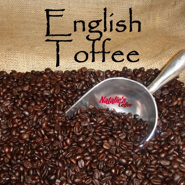 English Toffee Fresh Roasted Gourmet Flavored Coffee