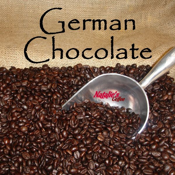 German Chocolate Fresh Roasted Gourmet Flavored Coffee