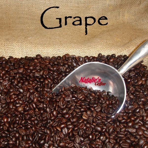 Grape Fresh Roasted Gourmet Flavored Coffee