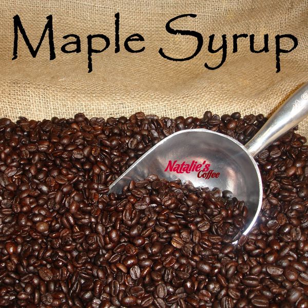 Maple Syrup Fresh Roasted Gourmet Flavored Coffee