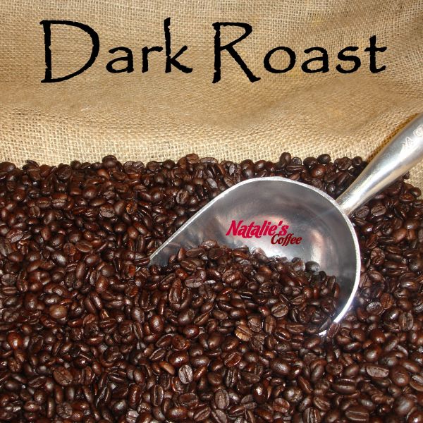 Dark Roast Blend Fresh Roasted Gourmet Coffee 12 oz Bag