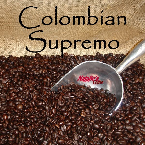Colombian Supremo Fresh Roasted Gourmet Coffee 12 oz bag