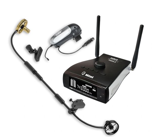 AMT WIreless Soprano Saxophone Microphone Systems Applied Microphone