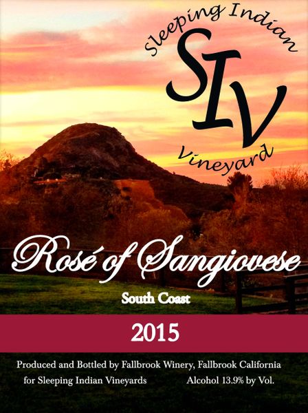 2015 Rosé of Sangiovese