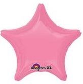 Star 36 Bubble Gum Pink Mylar Balloon 18in