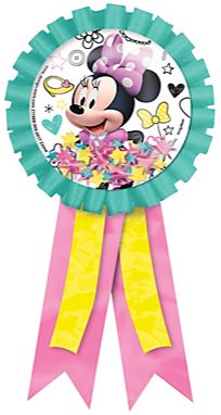 ©Disney Minnie Mouse Happy Helpers Confetti Pouch Award Ribbon
