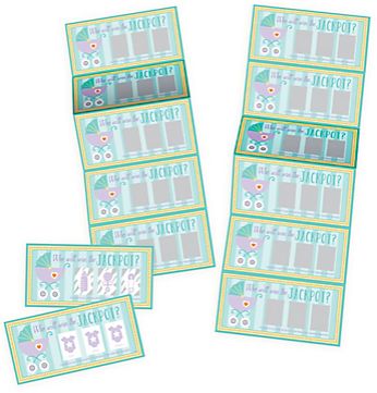 Baby Shower Scratch Off Cards, 12ct